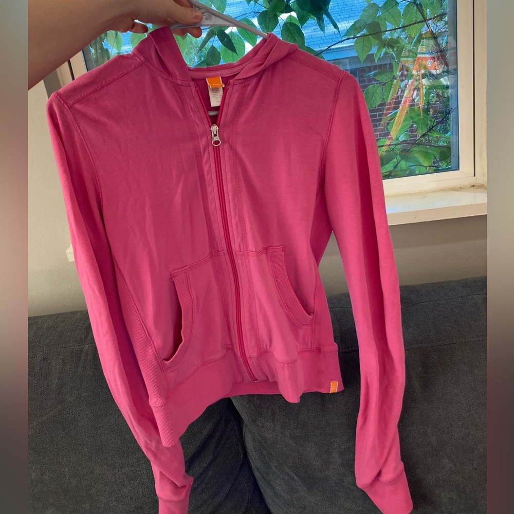 Pink Nike zip up